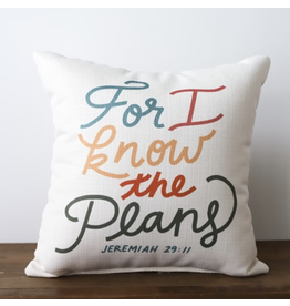 Little Birdie For I know The Plans Multi Pillow