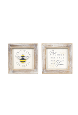Adams & Co. Bee Reversible Sign