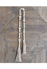 PD Home & Garden Natural Bead with Tassle