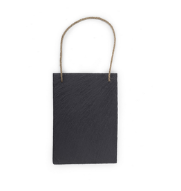 Johnson Plastics Vertical Rectangular Hanging Slate