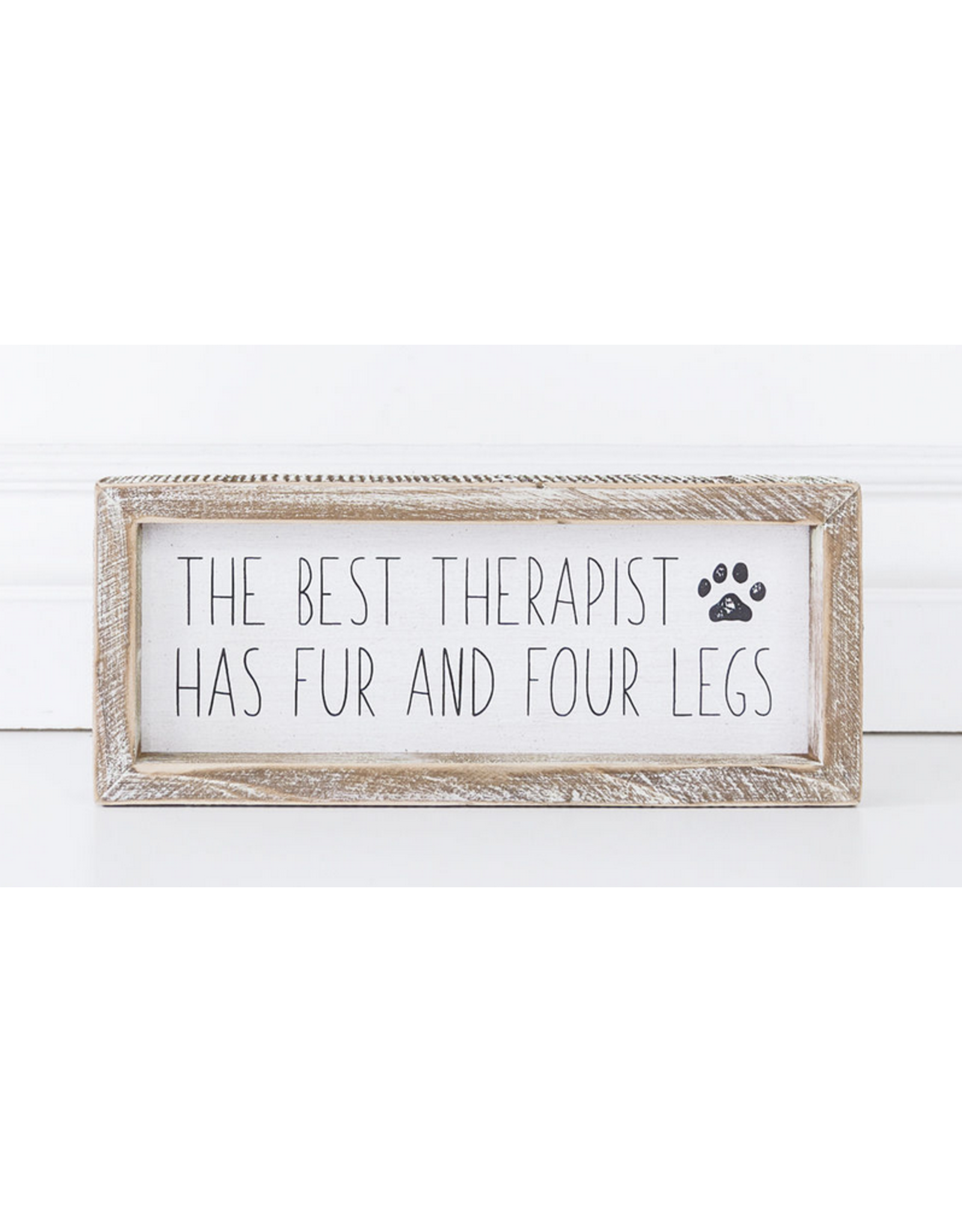 Adams & Co. Best Therapist Has Fur Sign