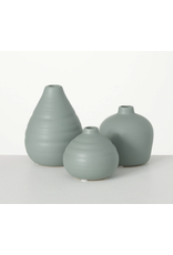Sullivans Glass Matte Vase, Medium