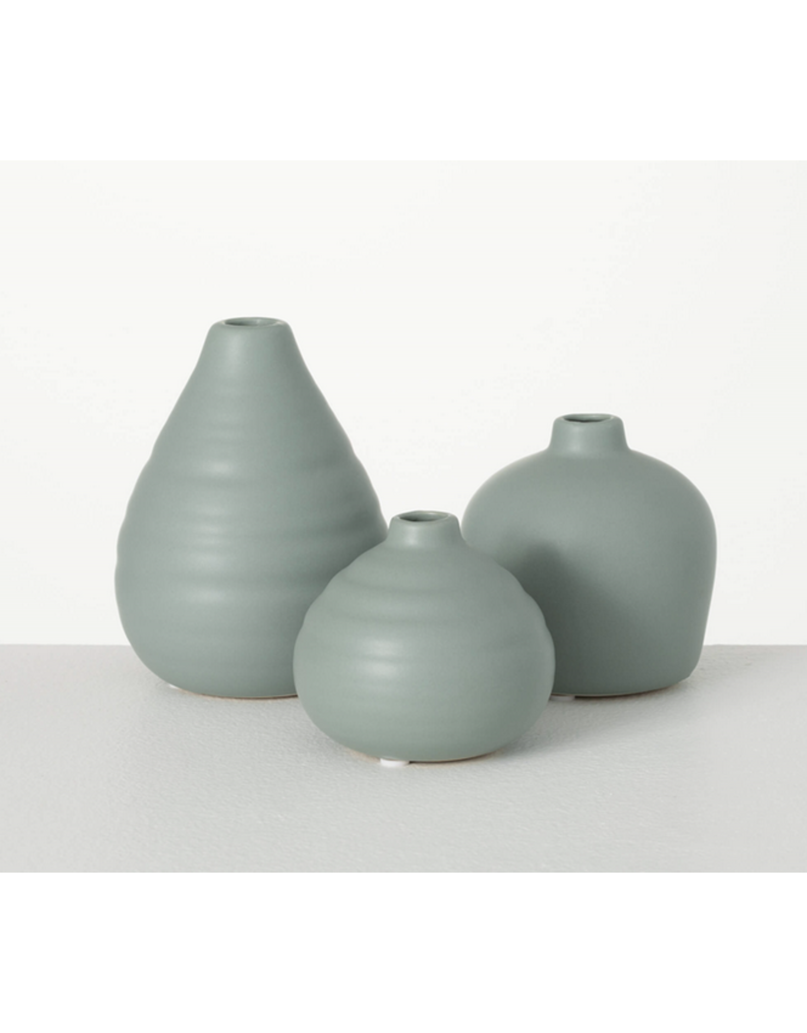 Sullivans Glass Matte Vase, Small