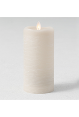 Sullivans Frosted Candle Pillar 7" Light Brown