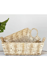 PD Home & Garden PD Rectangle Seagrass Basket Large