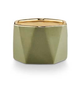 Illume Gold Trimmed Dylan Ceramic Candle