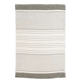 Creative Co-Op Cotton Double Sided Stripe Tea Towel