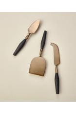 Be Home Aged Bronze Cheese Tools, set of 3