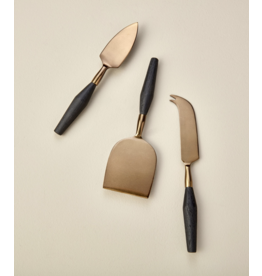 Be Home Aged Bronze Cheese Tools, set of 3