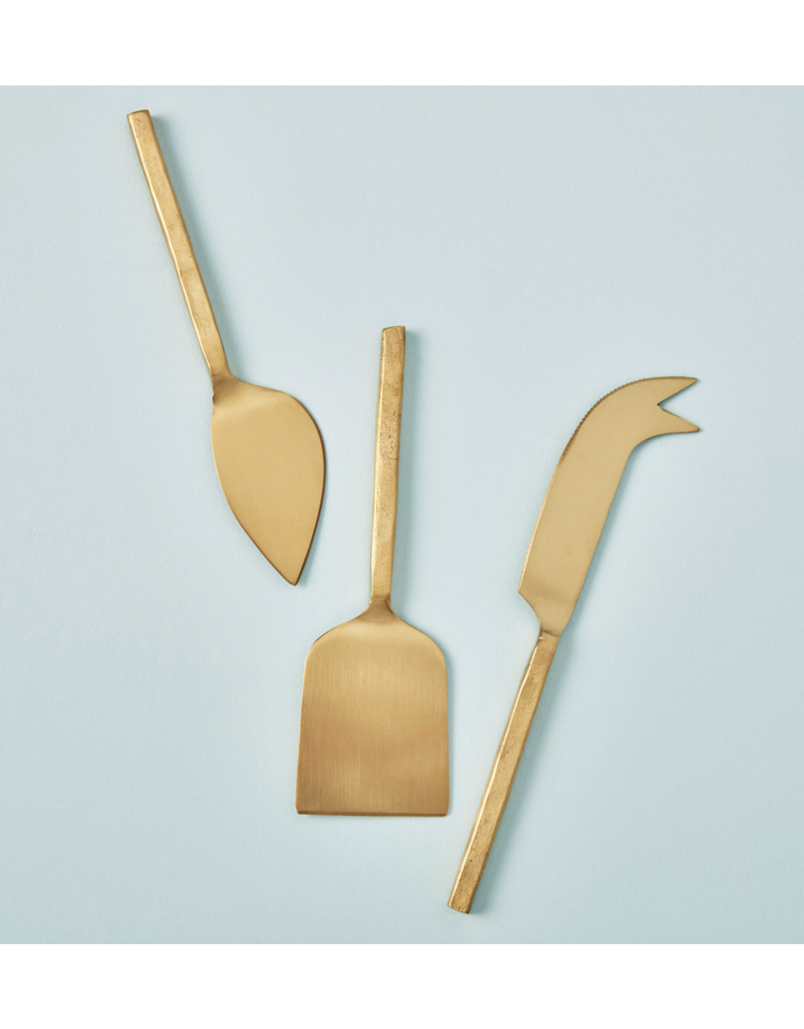 Be Home Azura Gold Cheese Tools, set of 3