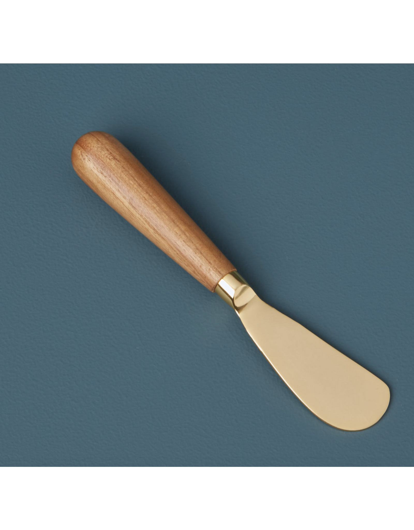 Be Home Gold & Wood Mango Spreader