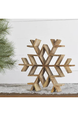 PD Home & Garden 12" Wood Snowflake