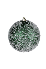 Vickerman Glittered Crystal Ball Ornament