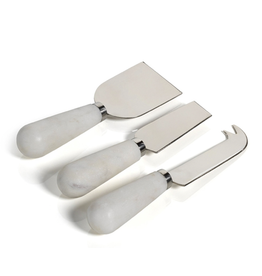 Zodax Marble Cheese Knives, set of 3