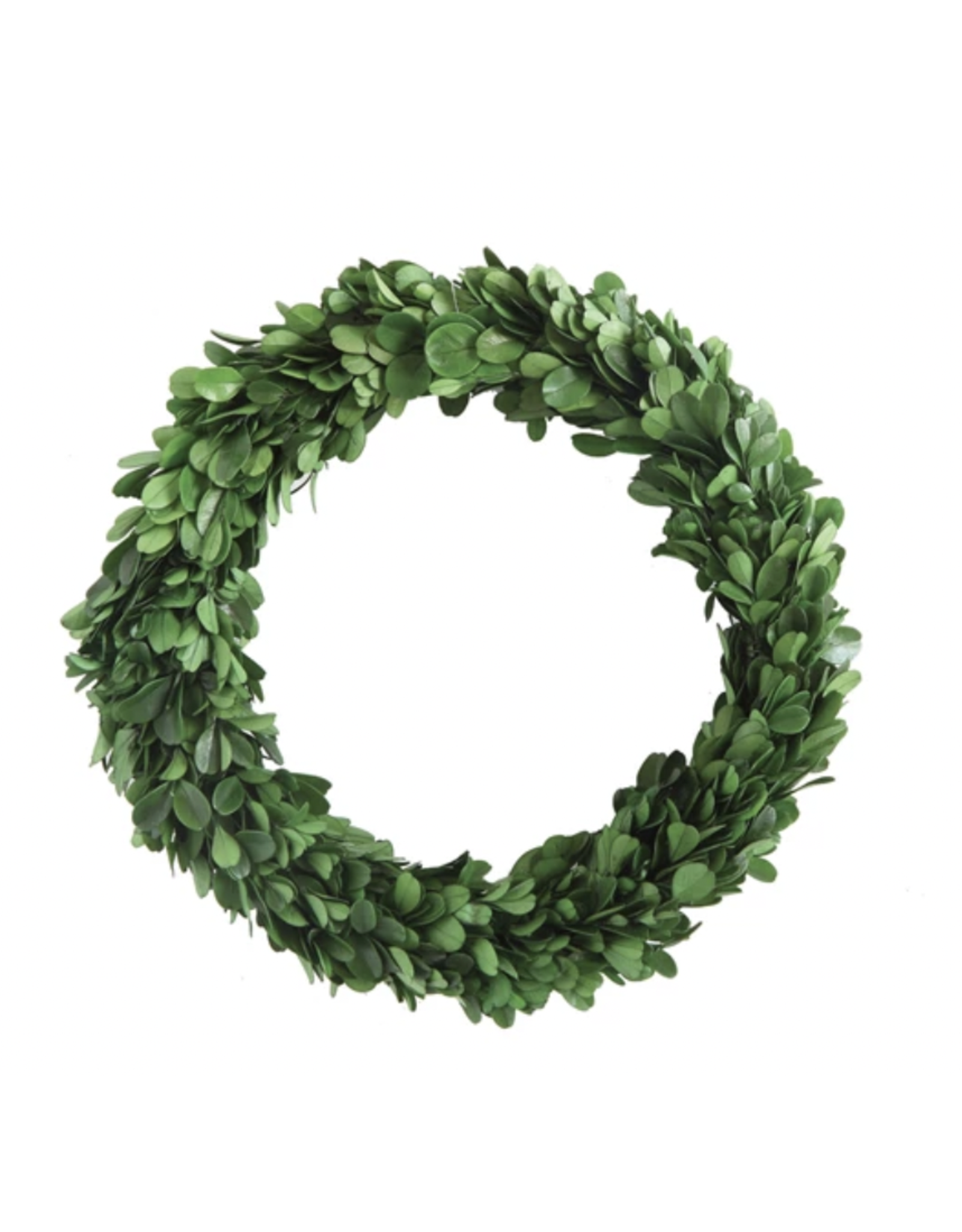 Creative Co-Op Preserved Boxwood Wreath, 9.75"