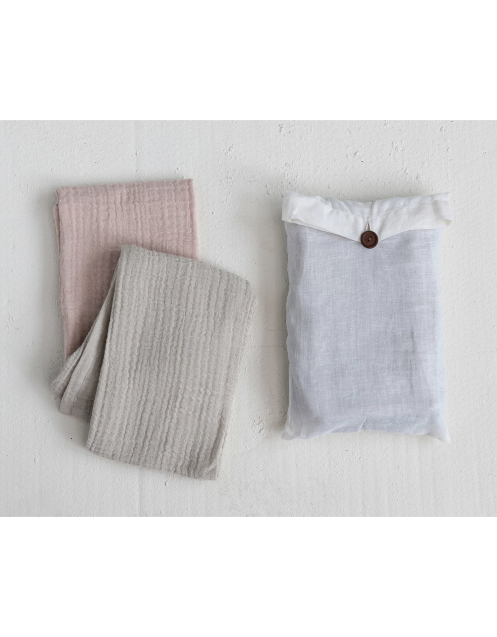 Creative Co-Op Cotton Double Cloth Tea Towel, set of 2