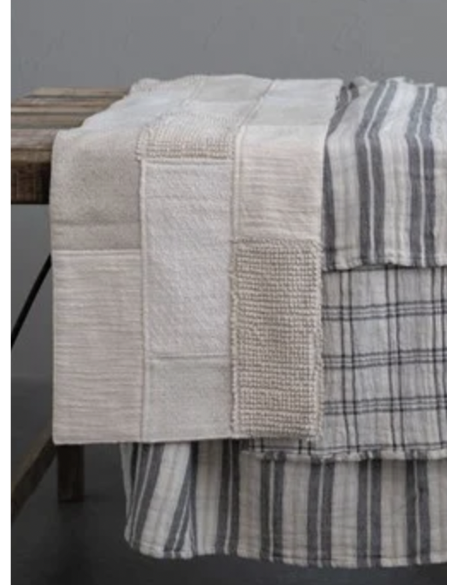 Creative Co-Op Cotton Patchwork Table Runner