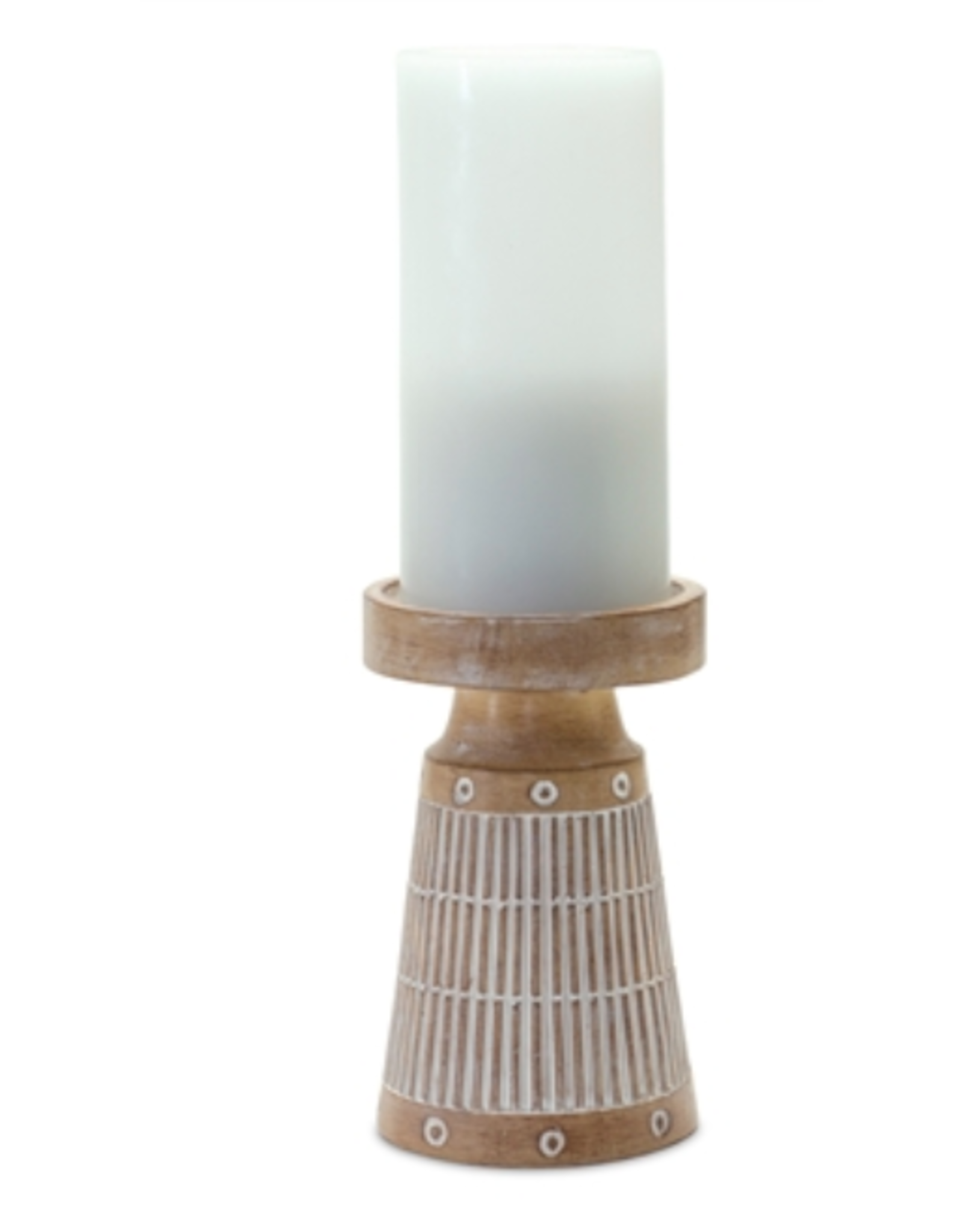 Melrose 6" Resin Candle Holder