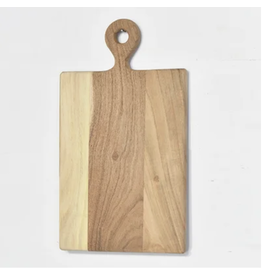 PD Home & Garden Round Handle Wood Serving Board 14"