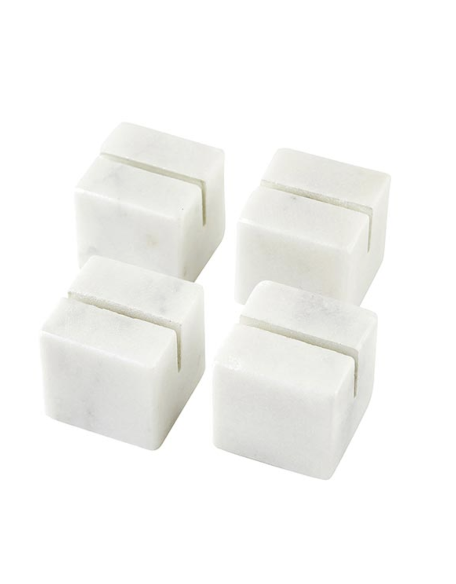 Creative Brands Marble Placecard Holder, set of 4