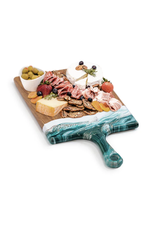 Lynn & Liana Acacia Resin Cheeseboard Large 10" x 20