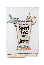 Glory Haus Sweet Tea & Jesus Tea Towel