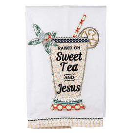 Glory Haus Sweet Tea & Jesus Tea Towel