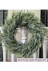 Lancaster & Vintage 24" Bent Bough Cedar Wreath