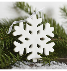 PD Home & Garden Ceramic Snowflake Ornament