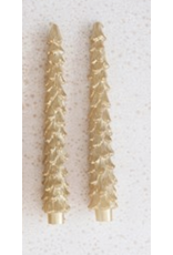 Creative Co-Op Unscented Tree Shaped Taper Candles, set of 2