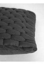 PD Home & Garden Woven Charcoal Pillow 12x20