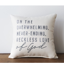 Little Birdie Reckless Love of God Pillow