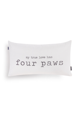 Demdaco Four Paws Pillow