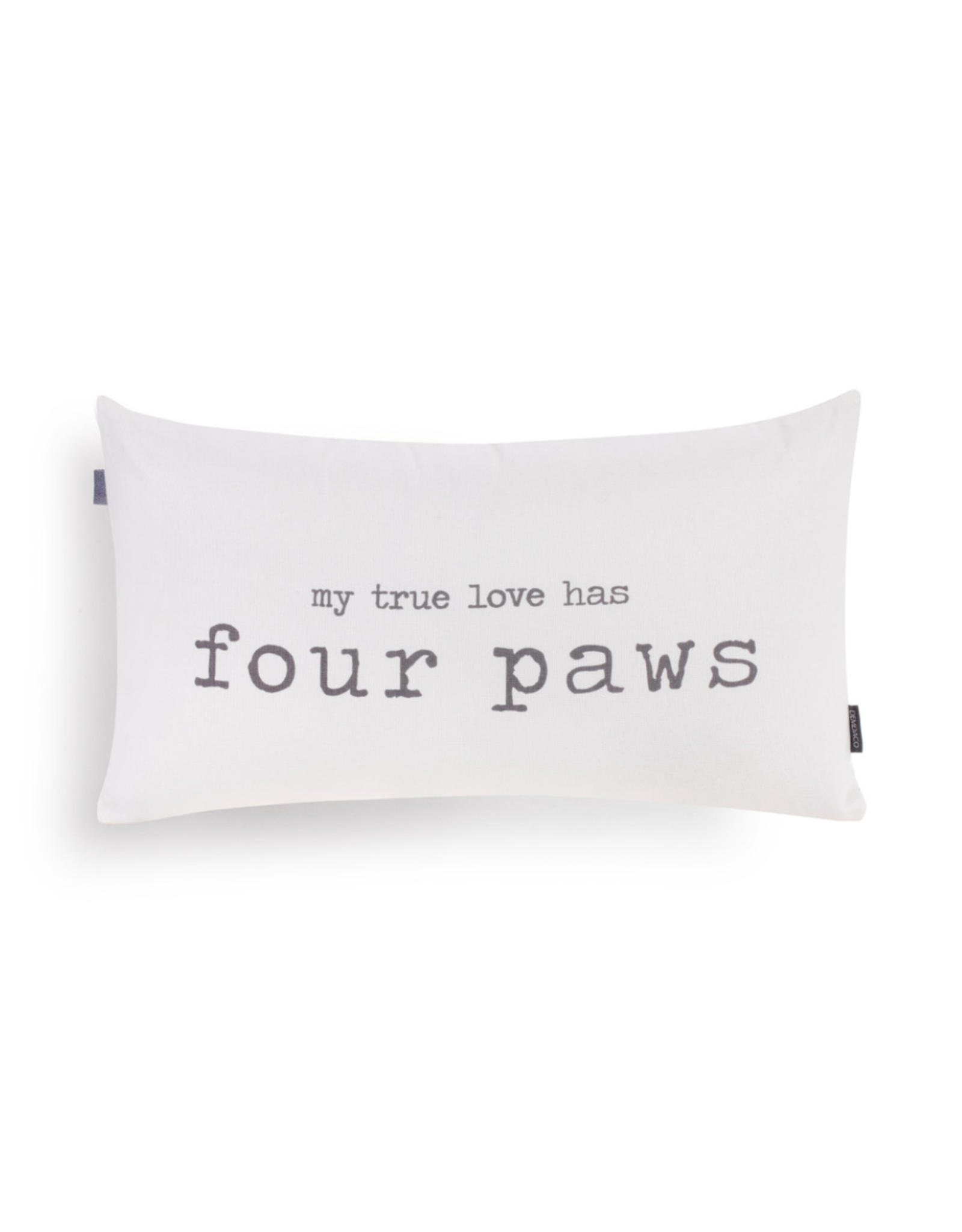 Demdaco Four Paws Pillow