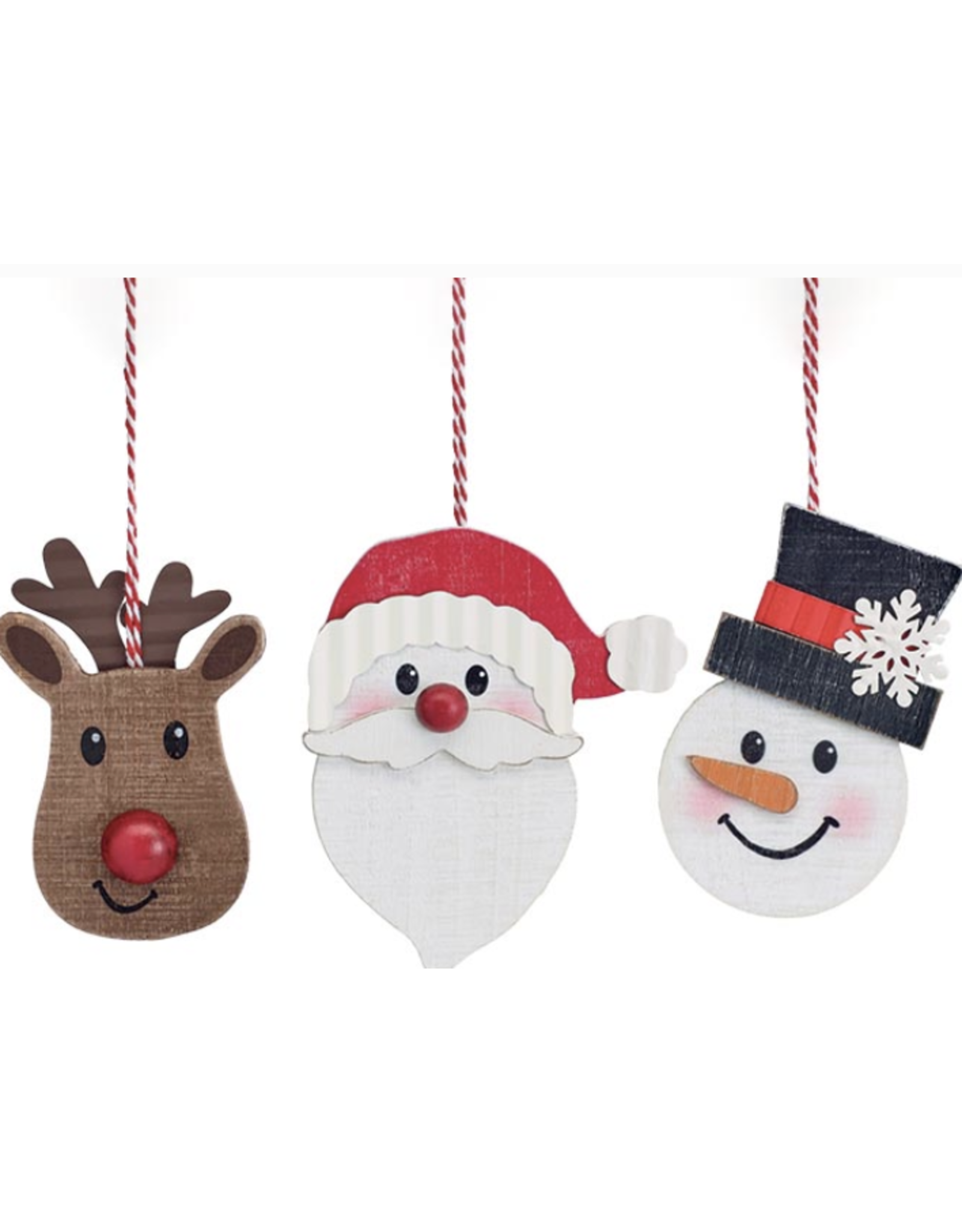 Burton & Burton Wooden Character Ornaments (engraving included)