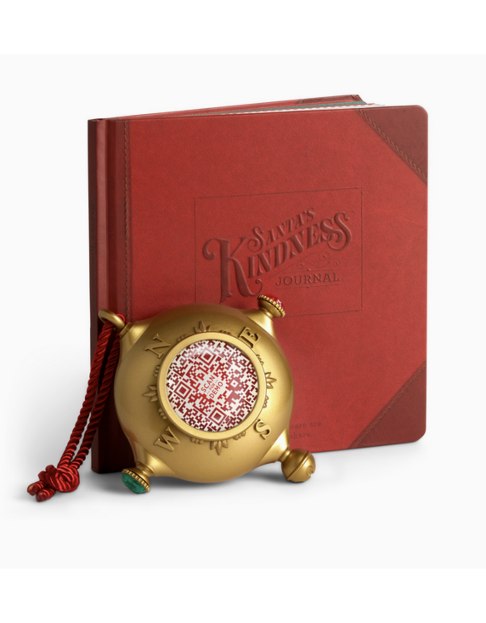 Demdaco Santa's Kindness Ornament & Journal Set