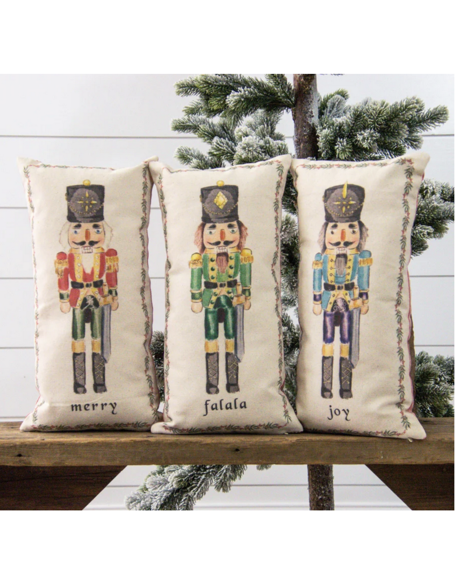 audreys Christmas Nutcracker Pillows