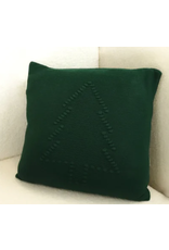 PD Home & Garden Green Crochet Tree Pillow