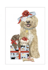 Mary Lake-Thompson MLT Holiday Dog & Cat Tea Towel