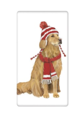 Mary Lake-Thompson MLT Holiday Dog & Cat Tea Towel