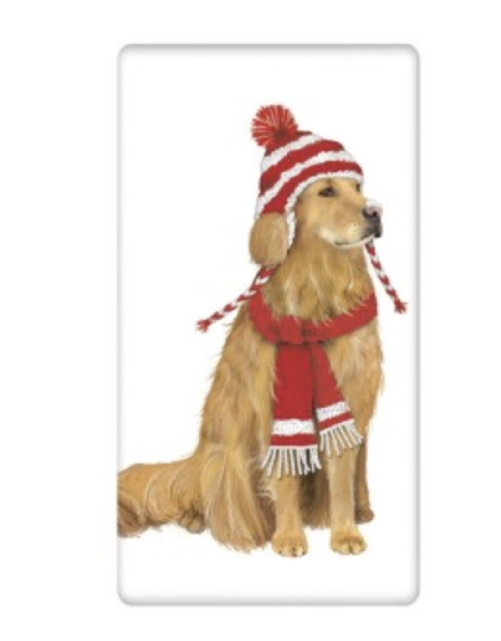Mary Lake-Thompson MLT Holiday Dog & Cat Tea Towel