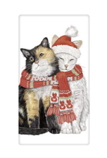 Mary Lake-Thompson Holiday Dog & Cat Tea Towel