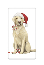 Mary Lake-Thompson MLT Holiday Dog & Cat Tea Towel