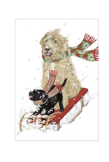 Mary Lake-Thompson MLT Holiday Dog & Cat Tea Towel