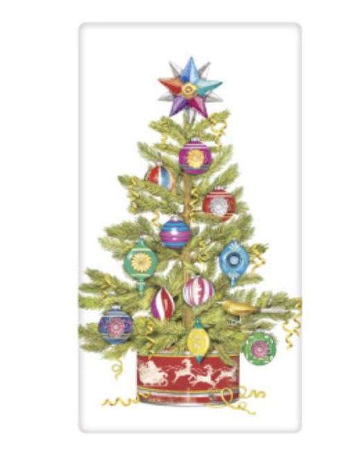 Vintage Ornaments Christmas/Holiday Tea Towel - Fancy That Design House &  Co.