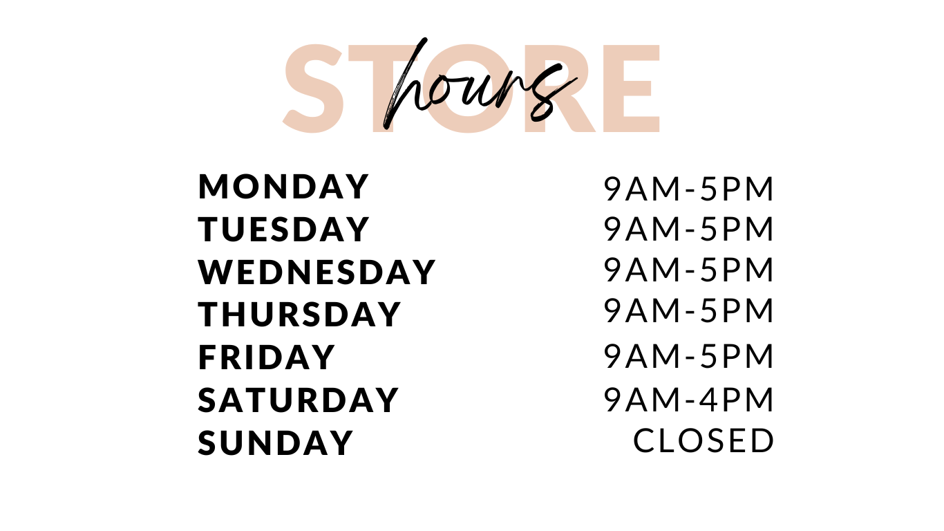 2024 Store Hours