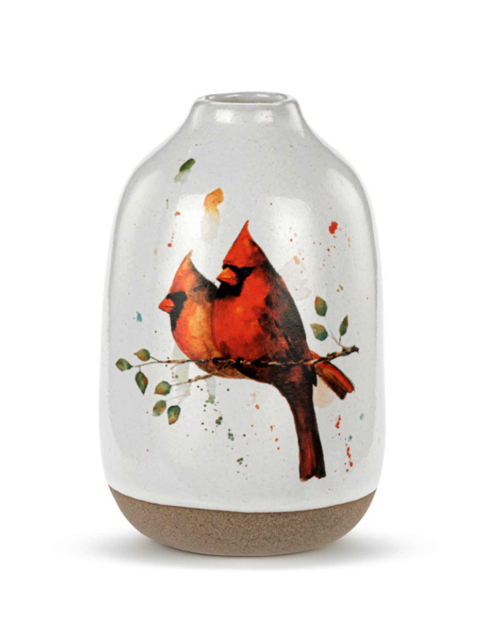 Demdaco Cardinal Pair Bud Vase