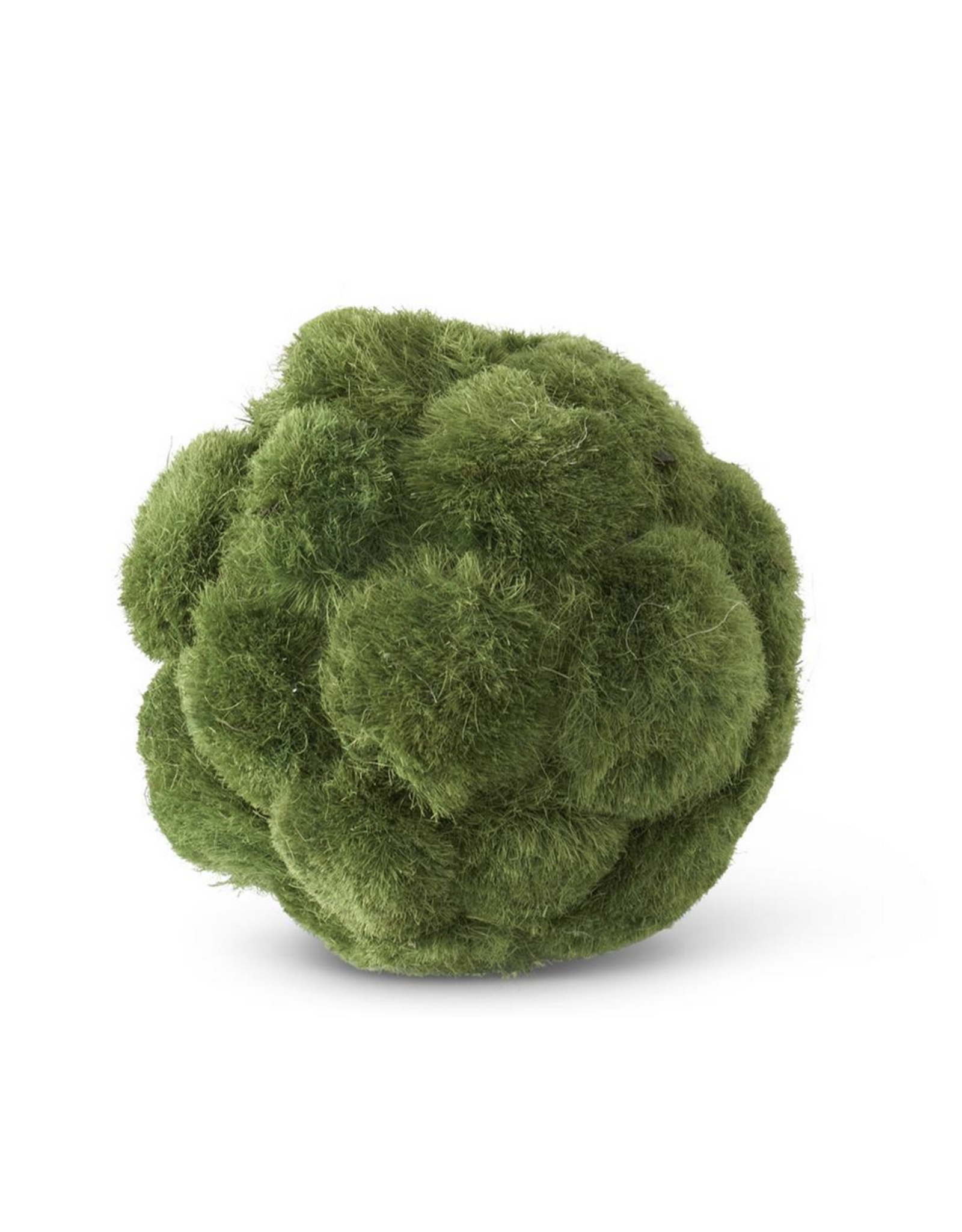 K & K Green Sisal Moss Ball, 3.75"