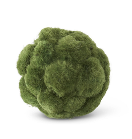 K & K Green Sisal Moss Ball, 3.75"