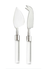 Creative Brands Lucite Cheese Knife, set of 2